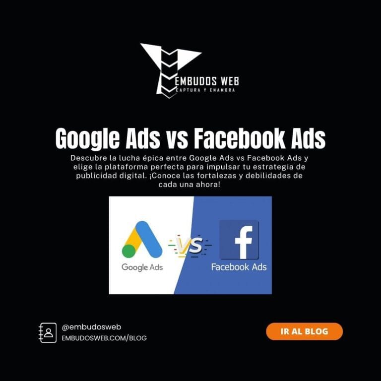 Google Ads vs Facebook Ads ¿Cuál es el ganador indiscutible en la batalla de la publicidad digital