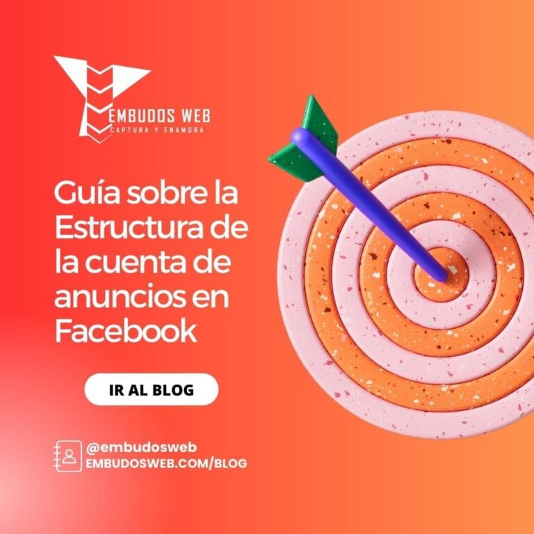 Guía sobre la Estructura de la cuenta de anuncios en Facebook