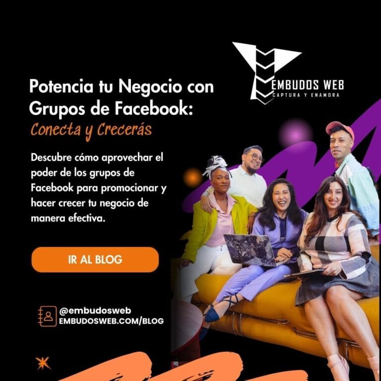 Potencia tu Negocio con Grupos de Facebook Conecta y Crecerás