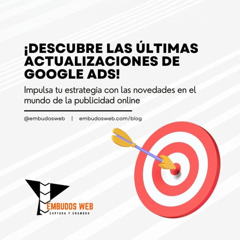 ¡Descubre las últimas actualizaciones de Google Ads! Impulsa tu estrategia con las novedades en el mundo de la publicidad online