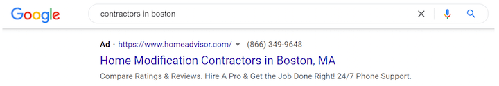 Ejemplo de búsqueda de contratistas con geolocalización en Google Ads-1