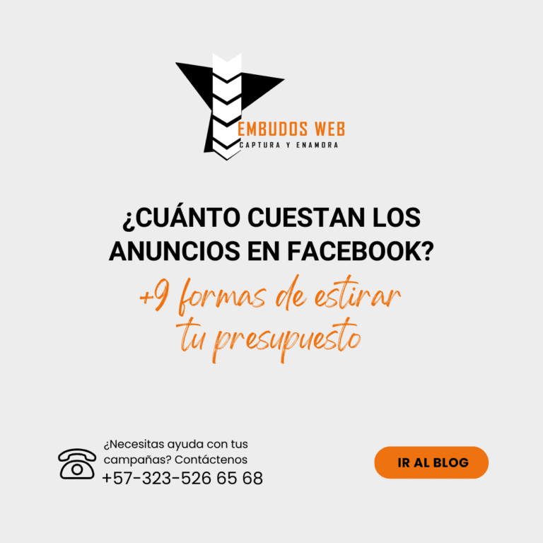 Cuánto cuestan los anuncios en Facebook (+9 formas de estirar tu presupuesto)