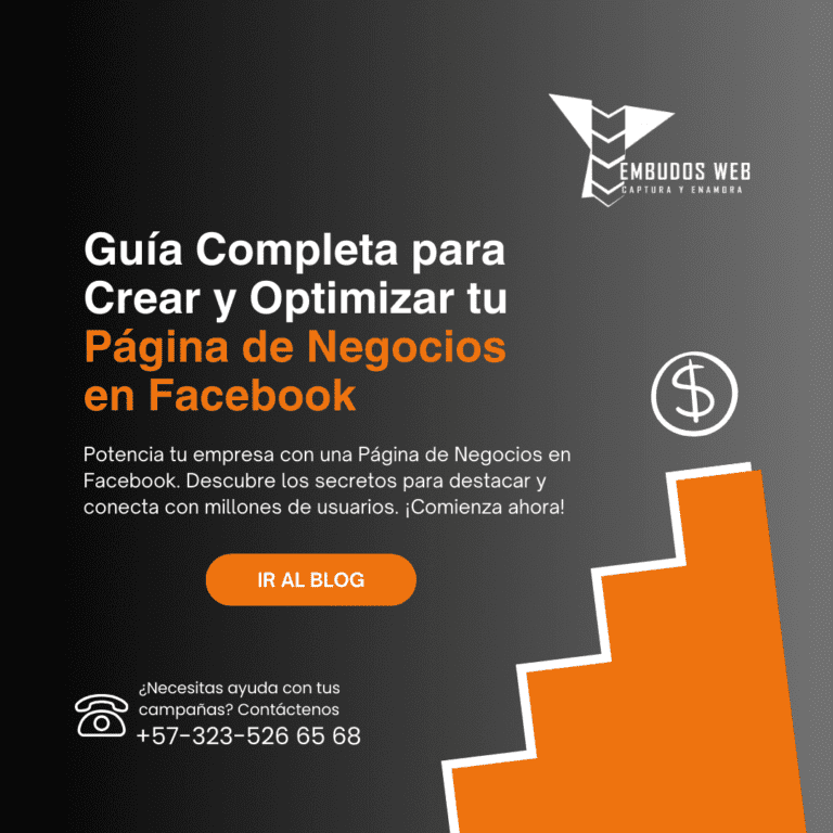Guía Completa para Crear y Optimizar tu Página de Negocios en Facebook