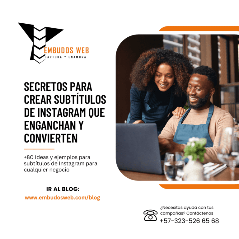 Secretos para crear Subtítulos de Instagram que Enganchan y Convierten