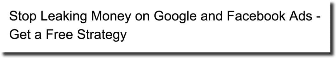 anuncios de Facebook para B2B - no-proof-version